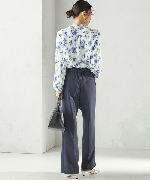 SHIPS / シップス シャツ・ブラウス | 《予約》〈洗濯機可能〉無地 / プリント ピンタック ブラウス（セレモニー対応可） | 詳細21