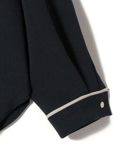 SHIPS / シップス シャツ・ブラウス | 〈手洗い可能〉配色 パイピング キーネック 長袖ブラウス | 詳細26