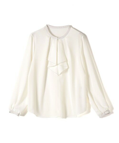 SHIPS / シップス シャツ・ブラウス | 〈手洗い可能〉フロント タイ メロー 長袖 ブラウス | 詳細9