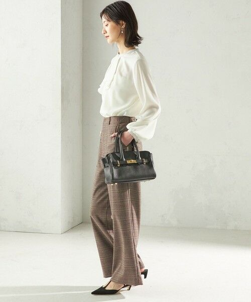 SHIPS / シップス シャツ・ブラウス | 〈手洗い可能〉フロント タイ メロー 長袖 ブラウス | 詳細2