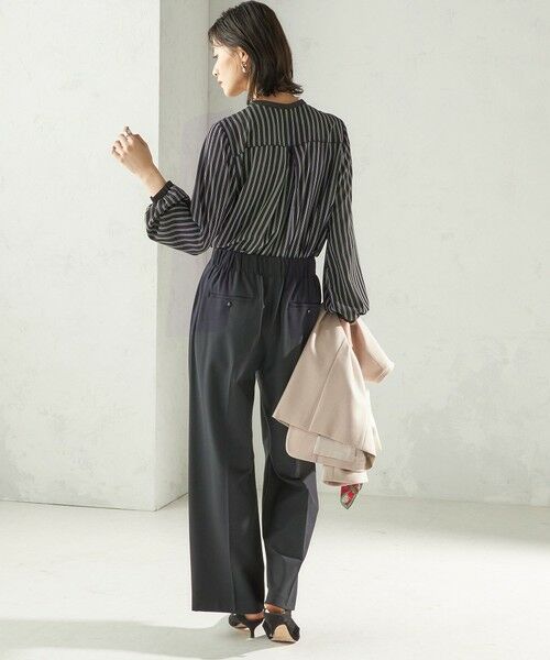 SHIPS / シップス シャツ・ブラウス | 〈手洗い可能〉フロント タイ メロー 長袖 ブラウス | 詳細19