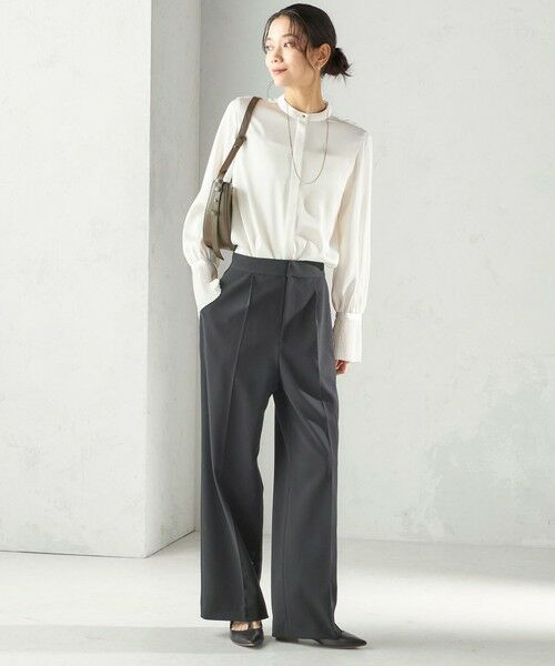 SHIPS / シップス シャツ・ブラウス | 〈手洗い可能〉プリーツ 袖 デザイン ブラウス | 詳細1