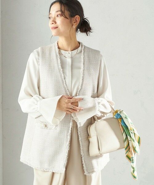 SHIPS / シップス シャツ・ブラウス | 〈手洗い可能〉プリーツ 袖 デザイン ブラウス | 詳細12