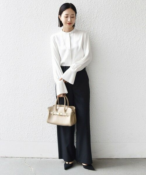 SHIPS / シップス シャツ・ブラウス | 〈手洗い可能〉プリーツ 袖 デザイン ブラウス | 詳細13