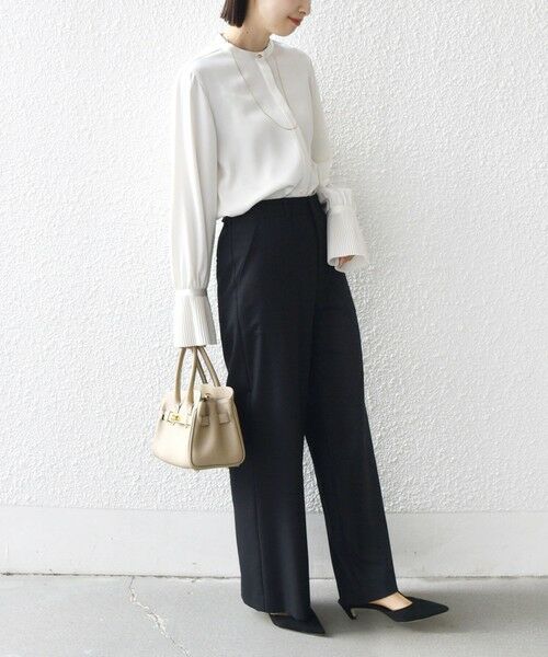 SHIPS / シップス シャツ・ブラウス | 〈手洗い可能〉プリーツ 袖 デザイン ブラウス | 詳細15