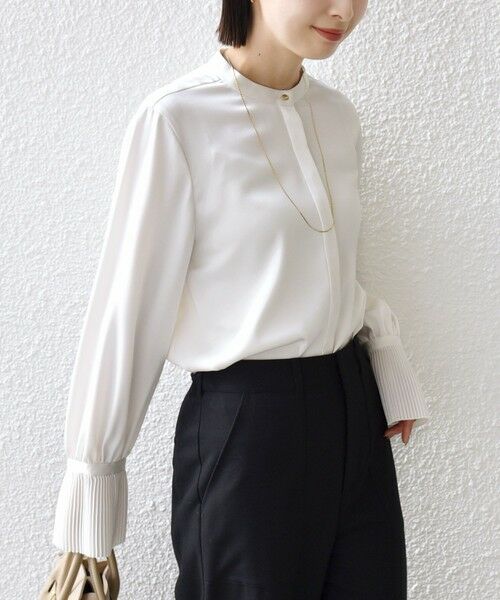 SHIPS / シップス シャツ・ブラウス | 〈手洗い可能〉プリーツ 袖 デザイン ブラウス | 詳細19