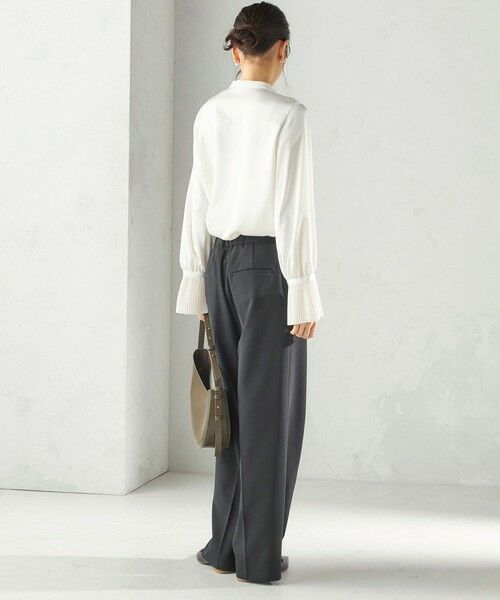 SHIPS / シップス シャツ・ブラウス | 〈手洗い可能〉プリーツ 袖 デザイン ブラウス | 詳細3