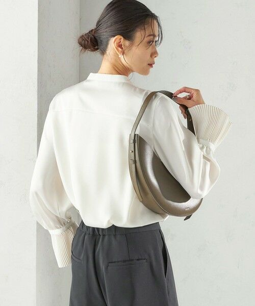 SHIPS / シップス シャツ・ブラウス | 〈手洗い可能〉プリーツ 袖 デザイン ブラウス | 詳細6