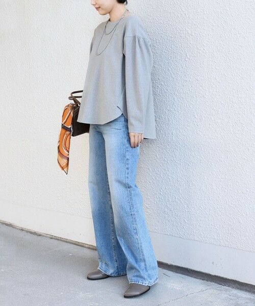 SHIPS / シップス シャツ・ブラウス | 〈手洗い可能〉両面起毛 裾 ラウンド デザイン プルオーバー | 詳細14