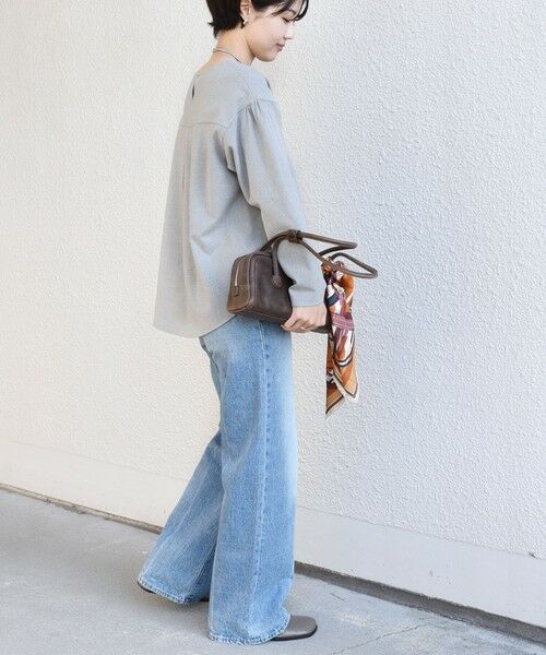 SHIPS / シップス シャツ・ブラウス | 〈手洗い可能〉両面起毛 裾 ラウンド デザイン プルオーバー | 詳細16