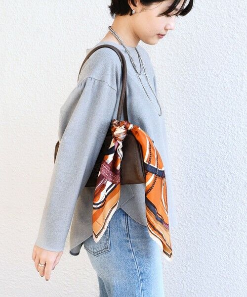 SHIPS / シップス シャツ・ブラウス | 〈手洗い可能〉両面起毛 裾 ラウンド デザイン プルオーバー | 詳細20