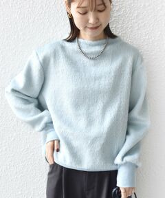 SHIPS / シップス ニット・セーター | 【WEB限定】〈手洗い可能〉バルフィー ロング シャギー ボトルネック プルオーバー