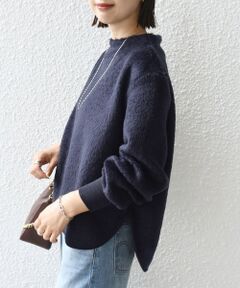 SHIPS / シップス ニット・セーター | 【WEB限定】〈手洗い可能〉バルフィー ロング シャギー ボトルネック プルオーバー