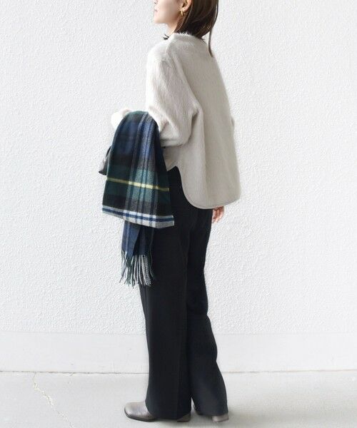 SHIPS / シップス ニット・セーター | 【WEB限定】〈手洗い可能〉バルフィー ロング シャギー ボトルネック プルオーバー | 詳細2