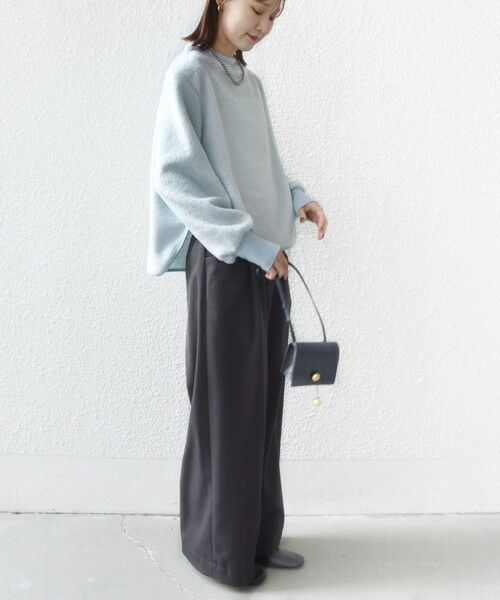 SHIPS / シップス ニット・セーター | 【WEB限定】〈手洗い可能〉バルフィー ロング シャギー ボトルネック プルオーバー | 詳細14