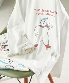 SHIPS / シップス カットソー（半袖以外） | Shiomi Wada×SHIPS: ロンTEE