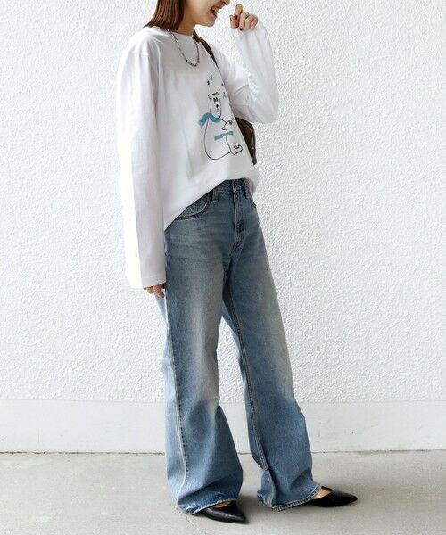 SHIPS / シップス カットソー（半袖以外） | Shiomi Wada×SHIPS: ロンTEE | 詳細3