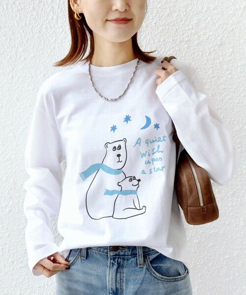 SHIPS / シップス カットソー（半袖以外） | Shiomi Wada×SHIPS: ロンTEE | 詳細5