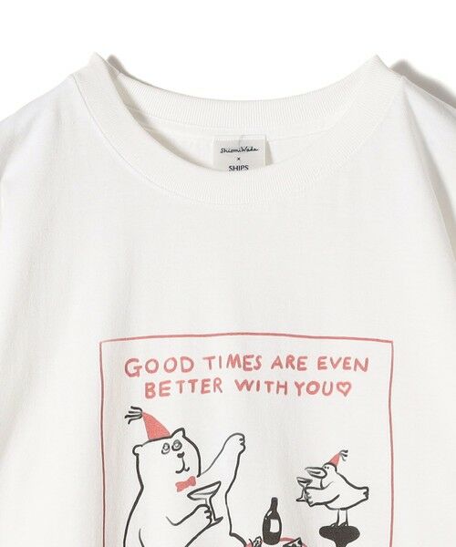SHIPS / シップス カットソー（半袖以外） | Shiomi Wada×SHIPS: ロンTEE | 詳細14