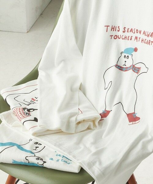 SHIPS / シップス カットソー（半袖以外） | Shiomi Wada×SHIPS: ロンTEE | 詳細18