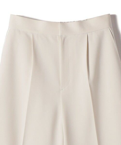 SHIPS / シップス その他パンツ | 〈手洗い可能〉ダブル クロス セミ ワイド パンツ（セレモニー対応可） | 詳細24