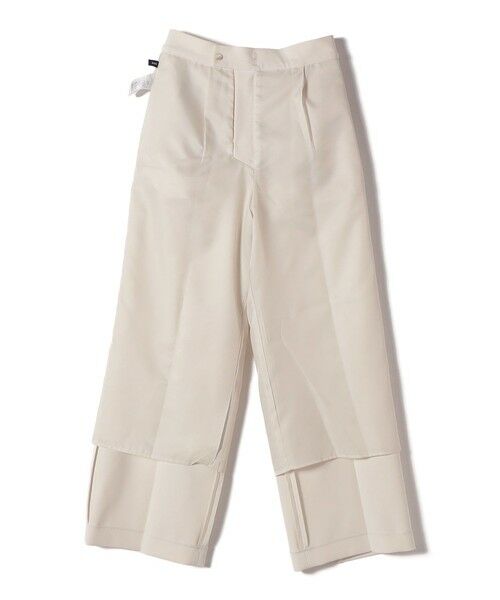 SHIPS / シップス その他パンツ | 〈手洗い可能〉ダブル クロス セミ ワイド パンツ（セレモニー対応可） | 詳細29