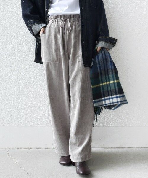 SHIPS / シップス その他パンツ | 〈洗濯機可能〉TUMUGITO(R) コーデュロイ ドロスト パンツ 2 | 詳細16