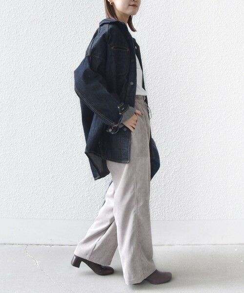 SHIPS / シップス その他パンツ | 〈洗濯機可能〉TUMUGITO(R) コーデュロイ ドロスト パンツ 2 | 詳細4