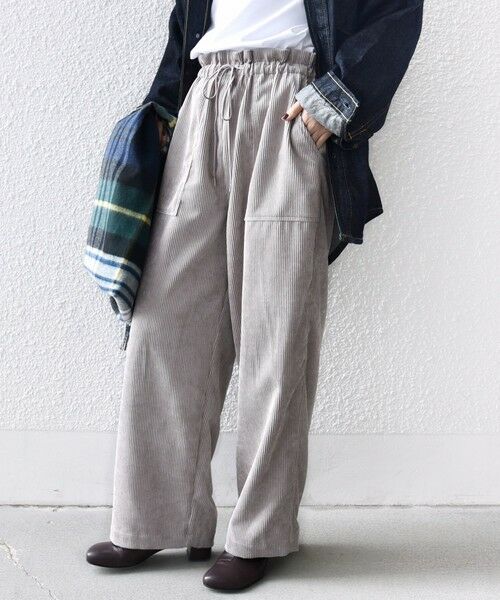 SHIPS / シップス その他パンツ | 〈洗濯機可能〉TUMUGITO(R) コーデュロイ ドロスト パンツ 2 | 詳細6