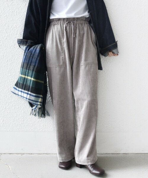 SHIPS / シップス その他パンツ | 〈洗濯機可能〉TUMUGITO(R) コーデュロイ ドロスト パンツ 2 | 詳細8