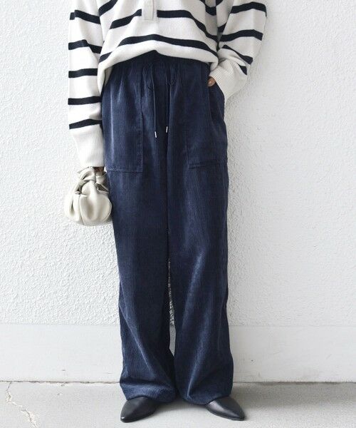SHIPS / シップス その他パンツ | 〈洗濯機可能〉TUMUGITO(R) コーデュロイ ドロスト パンツ 2 | 詳細28