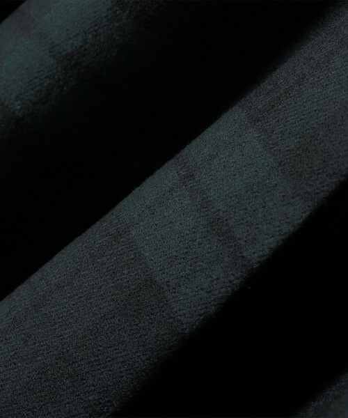 SHIPS / シップス ロング・マキシ丈スカート | SHIPS Primary Navy Label:フラノ パネル チェック フレア スカート | 詳細10
