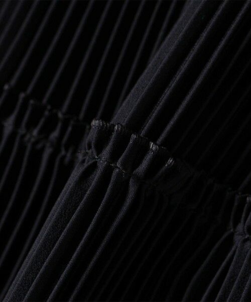 SHIPS / シップス ロング・マキシ丈スカート | 〈手洗い可能〉サテン プリーツ ティアード スカート | 詳細30