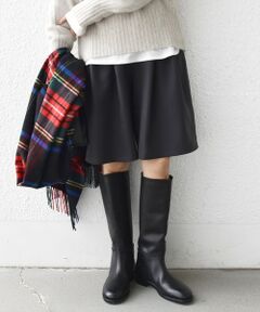 SHIPS / シップス ショート・ハーフ・半端丈パンツ | 〈洗濯機可能〉ドロスト タック ハーフ パンツ