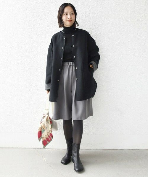 SHIPS / シップス ショート・ハーフ・半端丈パンツ | 〈洗濯機可能〉ドロスト タック ハーフ パンツ | 詳細1