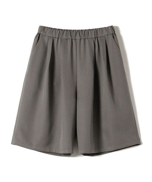 SHIPS / シップス ショート・ハーフ・半端丈パンツ | 〈洗濯機可能〉ドロスト タック ハーフ パンツ | 詳細9