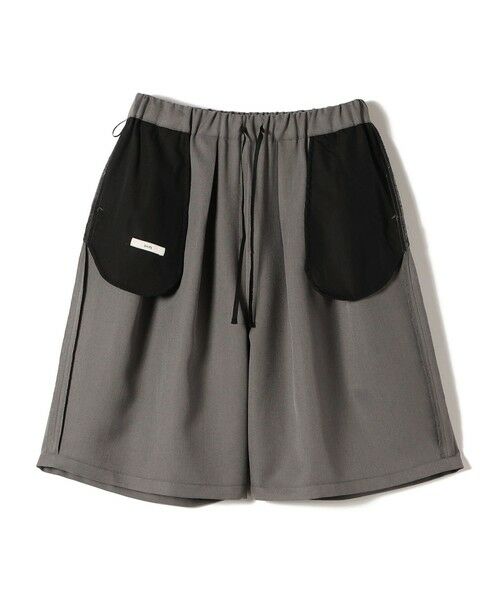 SHIPS / シップス ショート・ハーフ・半端丈パンツ | 《一部追加予約》〈洗濯機可能〉ドロスト タック ハーフ パンツ | 詳細11