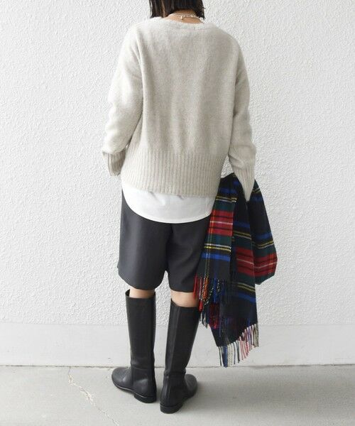 SHIPS / シップス ショート・ハーフ・半端丈パンツ | 〈洗濯機可能〉ドロスト タック ハーフ パンツ | 詳細20