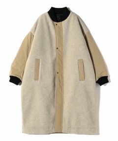 SHIPS / シップス その他アウター | 《予約》【SHIPS別注】Nell: ボア コンビ ロング コート