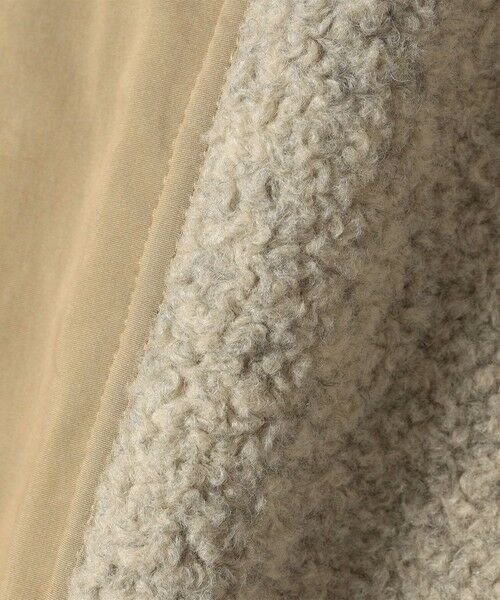 SHIPS / シップス その他アウター | 《予約》【SHIPS別注】Nell: ボア コンビ ロング コート | 詳細11