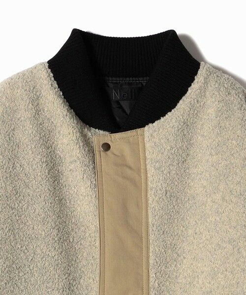 SHIPS / シップス その他アウター | 《予約》【SHIPS別注】Nell: ボア コンビ ロング コート | 詳細2