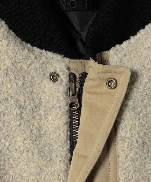 SHIPS / シップス その他アウター | 《予約》【SHIPS別注】Nell: ボア コンビ ロング コート | 詳細3