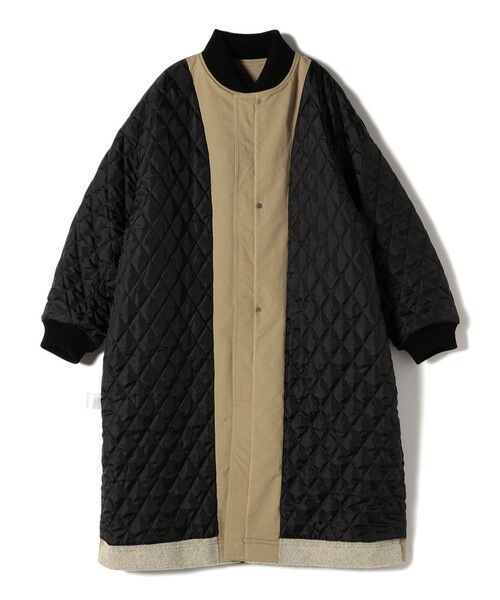 SHIPS / シップス その他アウター | 《予約》【SHIPS別注】Nell: ボア コンビ ロング コート | 詳細9