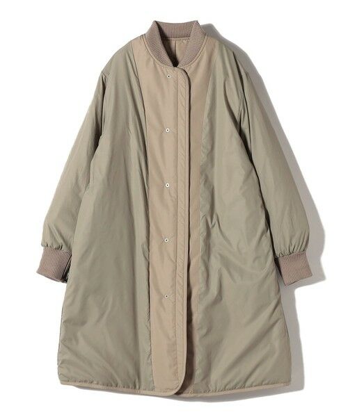 SHIPS / シップス その他アウター | SHIPS Primary Navy Label:中綿 キルト コート | 詳細3