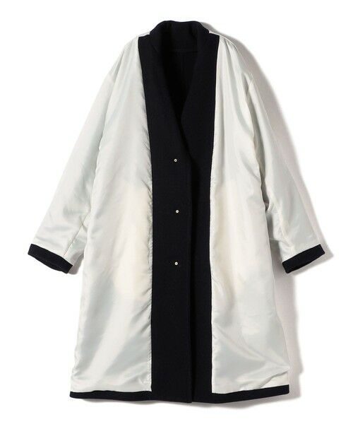 SHIPS / シップス その他アウター | SHIPS Primary Navy Label:ヘリンボーン ウール シングル チェスター コート | 詳細2