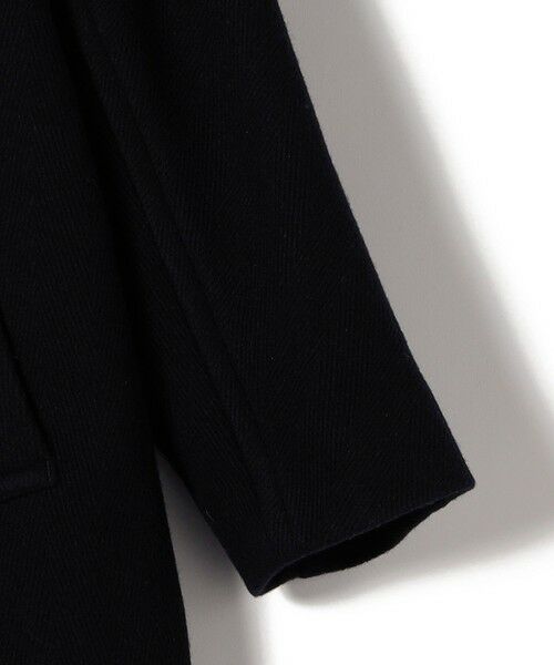SHIPS / シップス その他アウター | SHIPS Primary Navy Label:ヘリンボーン ウール シングル チェスター コート | 詳細5