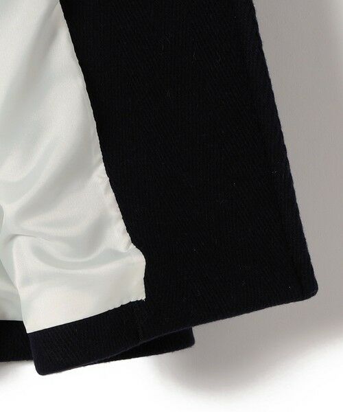 SHIPS / シップス その他アウター | SHIPS Primary Navy Label:ヘリンボーン ウール シングル チェスター コート | 詳細7