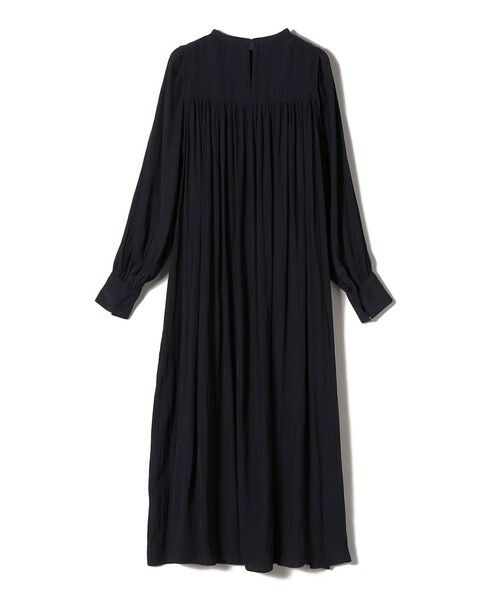 SHIPS / シップス ロング・マキシ丈ワンピース | 〈手洗い可能〉カッセン ギャザー ベルト付き 長袖 ワンピース | 詳細30