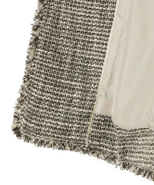 SHIPS / シップス ベスト | 《予約》トライスピン 杢 ツイード カラーレス ジレ（セレモニー対応可） | 詳細25