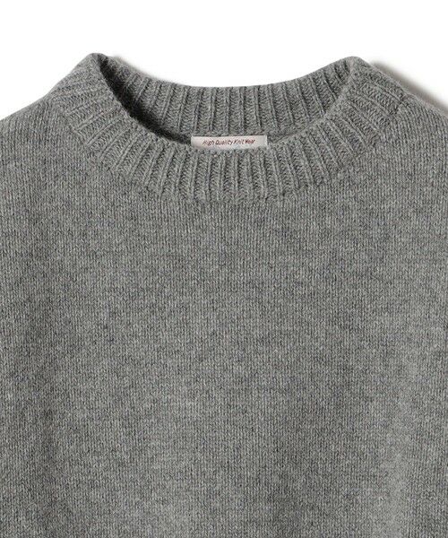 SHIPS / シップス ニット・セーター | 【SHIPS別注】ISLAND TIEDS:〈手洗い可能〉クルーネック ニット | 詳細3